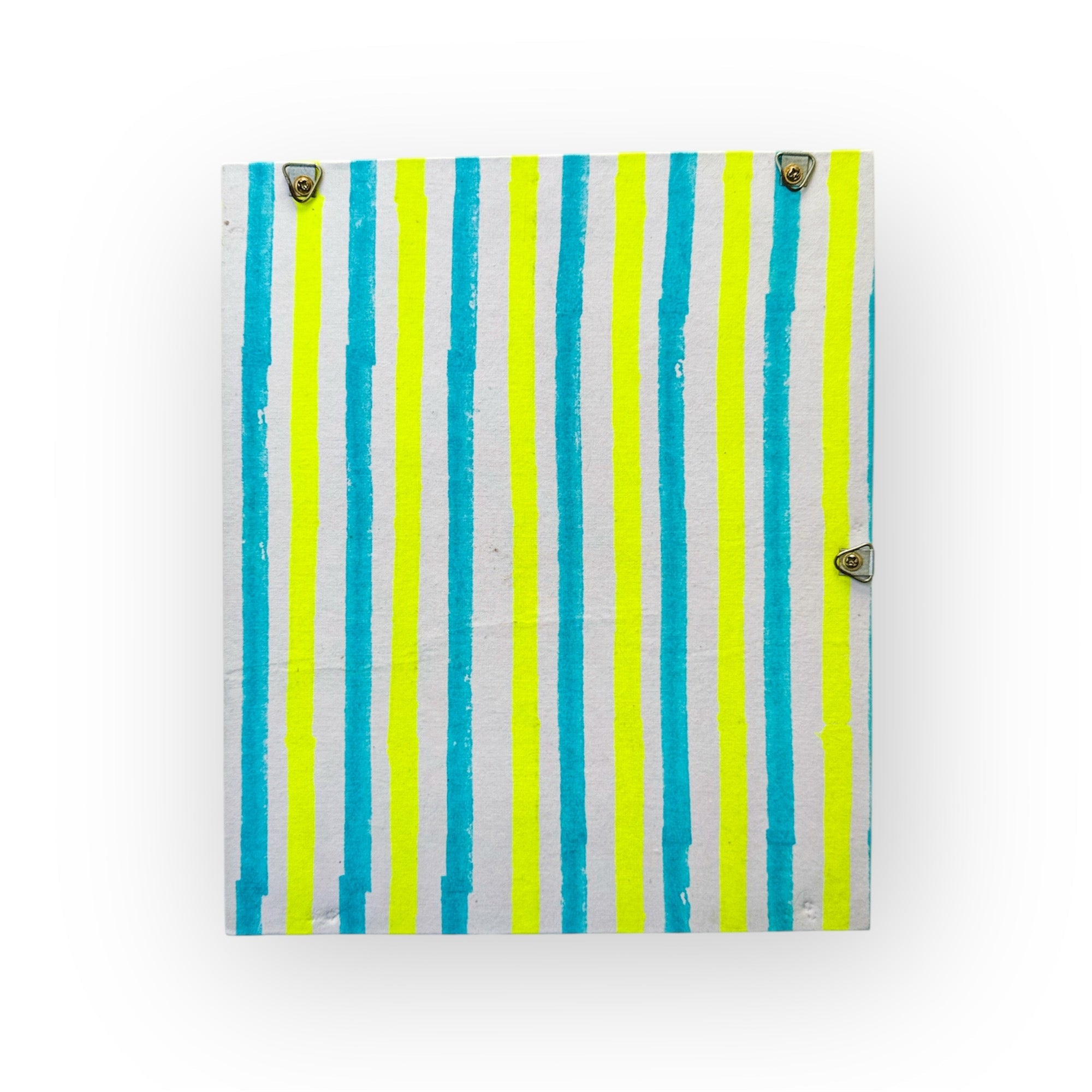 Block Print Picture Frame | Blue Lemonade SECONDS - Bombaby