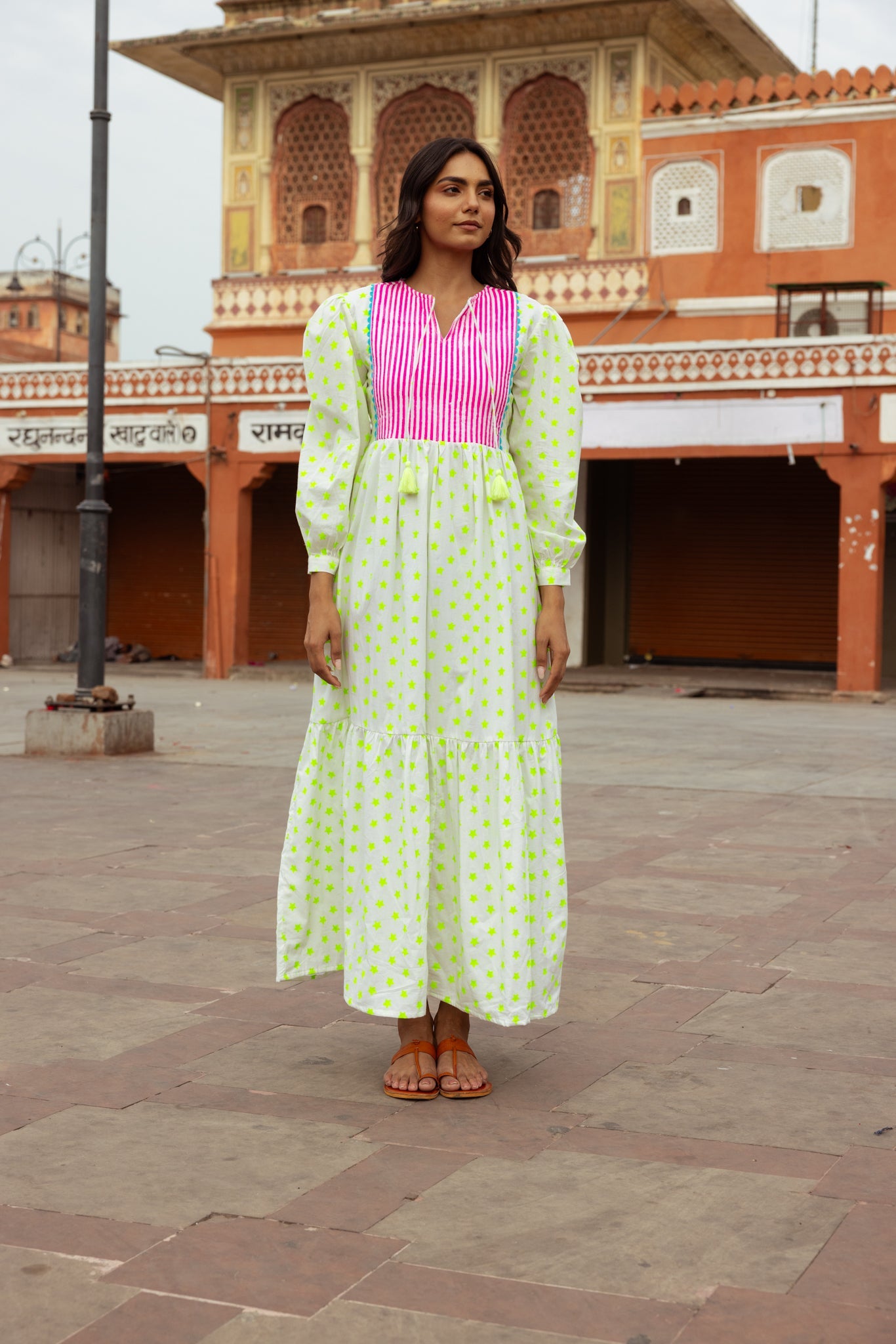 Cotton Maxi Dress | Estella | PRE ORDER - Bombaby