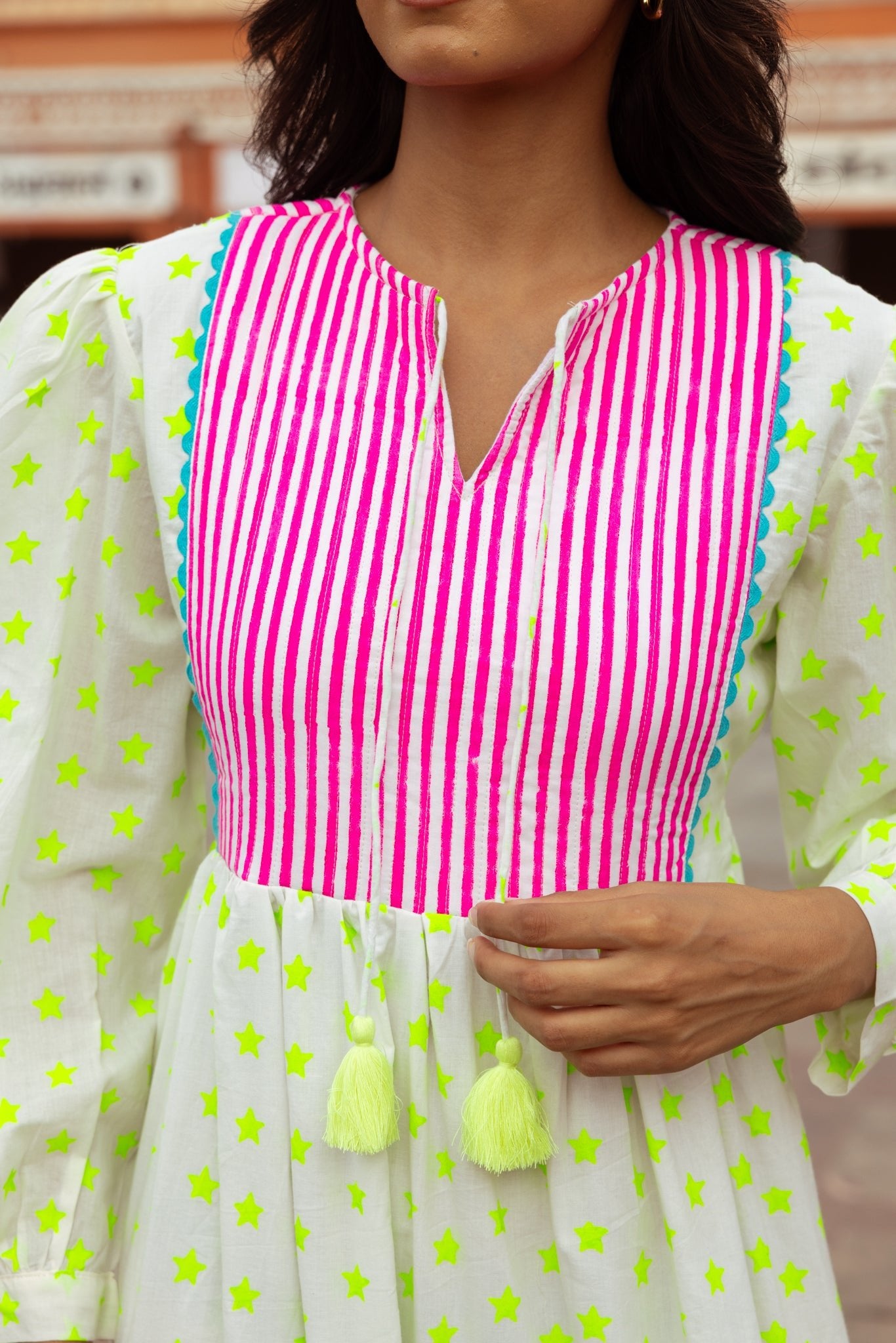 Cotton Maxi Dress | Estella | PRE ORDER - Bombaby