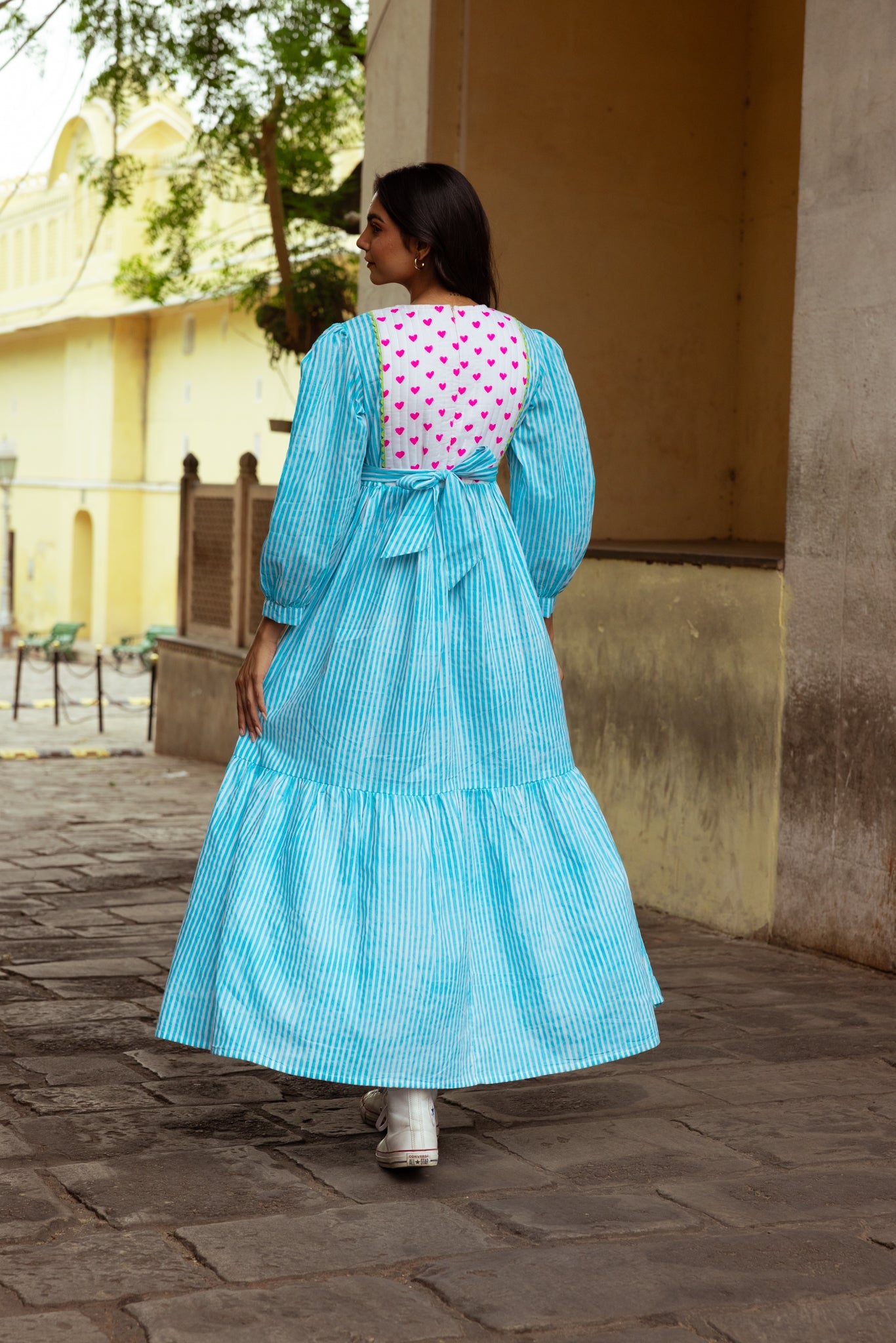 Cotton Maxi Dress | Tess | PRE ORDER - Bombaby