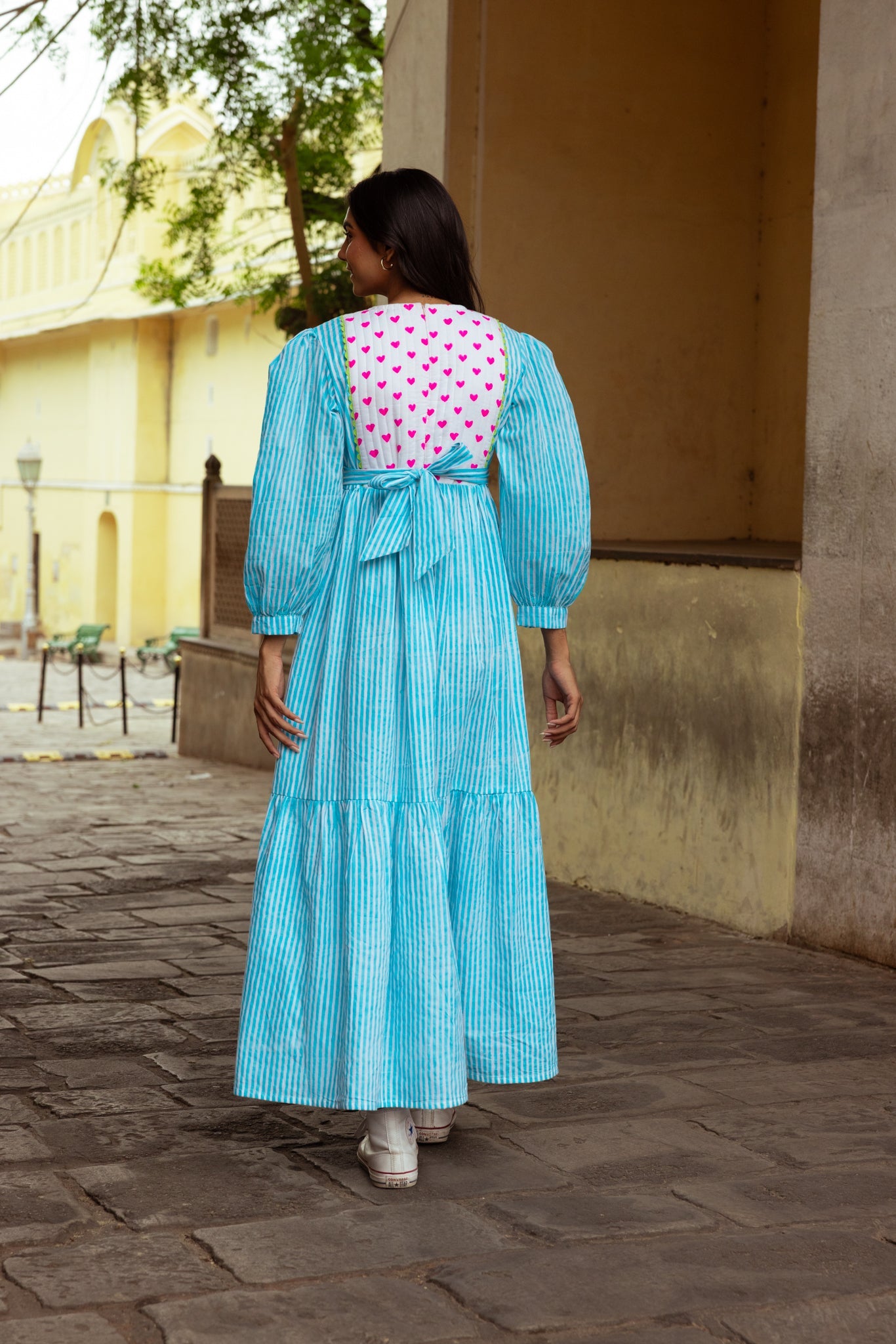 Cotton Maxi Dress | Tess | PRE ORDER - Bombaby