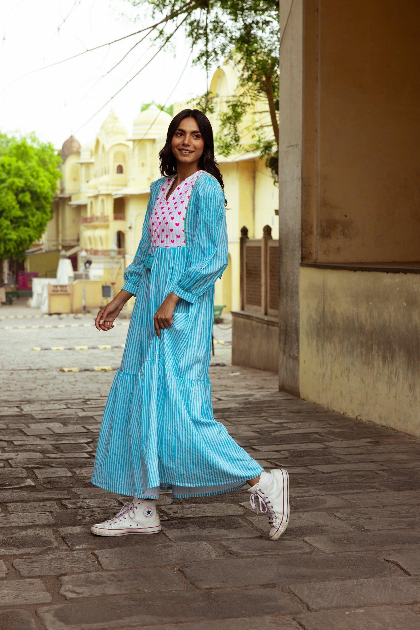 Cotton Maxi Dress | Tess | PRE ORDER - Bombaby