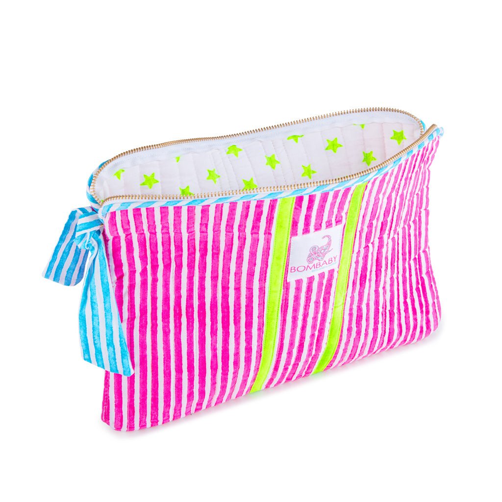 Customised Quilted Pouch | Sugar Rush - Bombaby