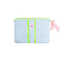 Customised Quilted Pouch | Sunwashed Blue - Bombaby