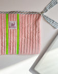 Customised Quilted Pouch | Sunwashed Pink - Bombaby