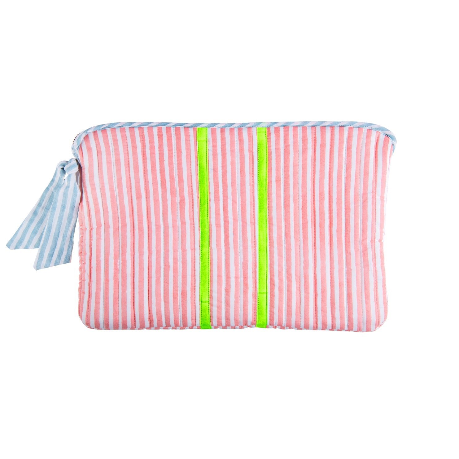 Customised Quilted Pouch | Sunwashed Pink - Bombaby