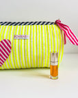 Customised Quilted Wash Bag | Limoncello - Bombaby