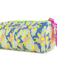 Customised Quilted Wash Bag | Neon Storm - Bombaby