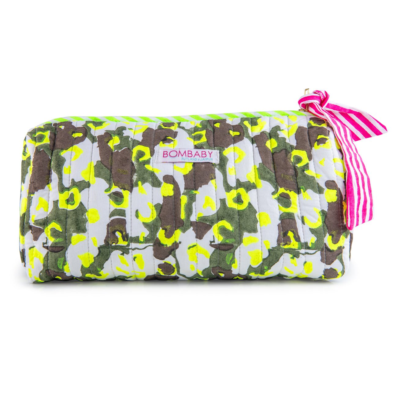 Customised Quilted Wash Bag | Rebel Camo - Bombaby