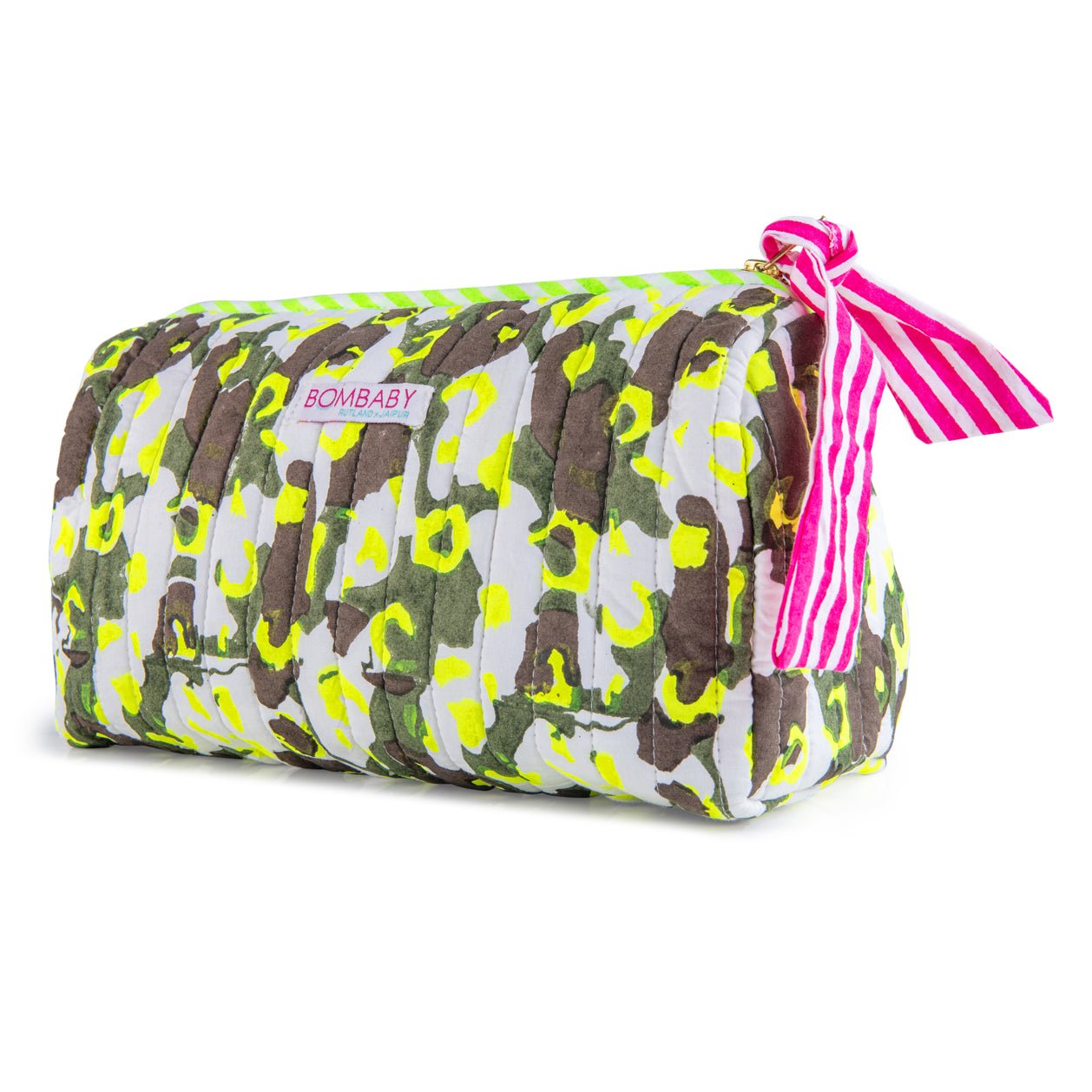 Customised Quilted Wash Bag | Rebel Camo - Bombaby