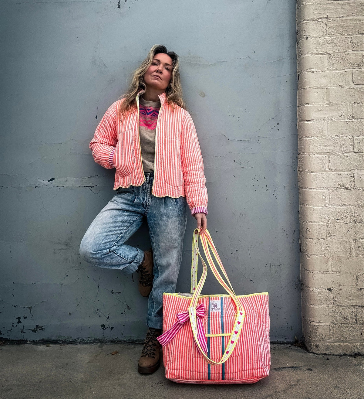 Customised Zipped Travel Tote | Spritz - Bombaby