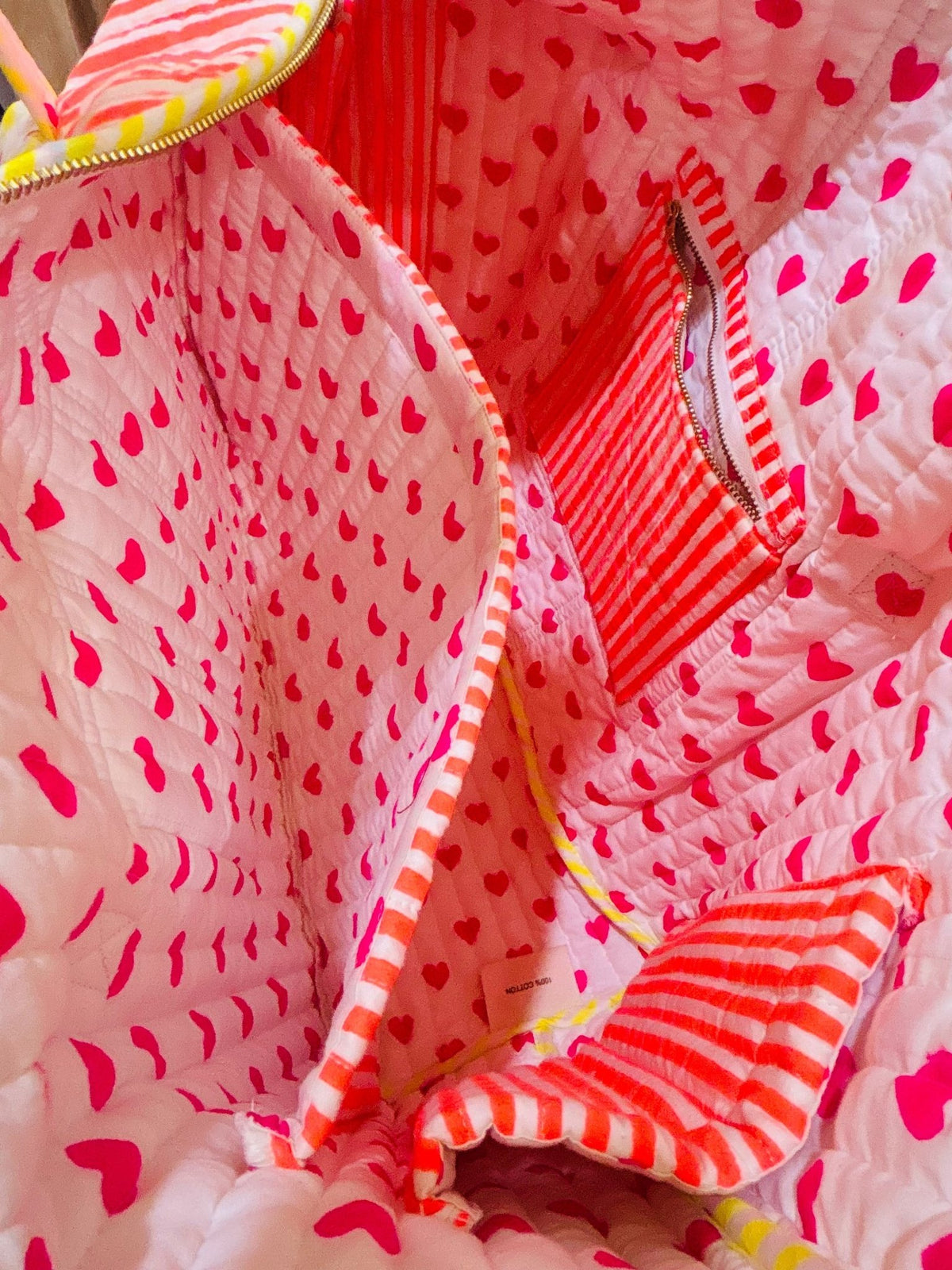 Customised Zipped Travel Tote | Spritz - Bombaby