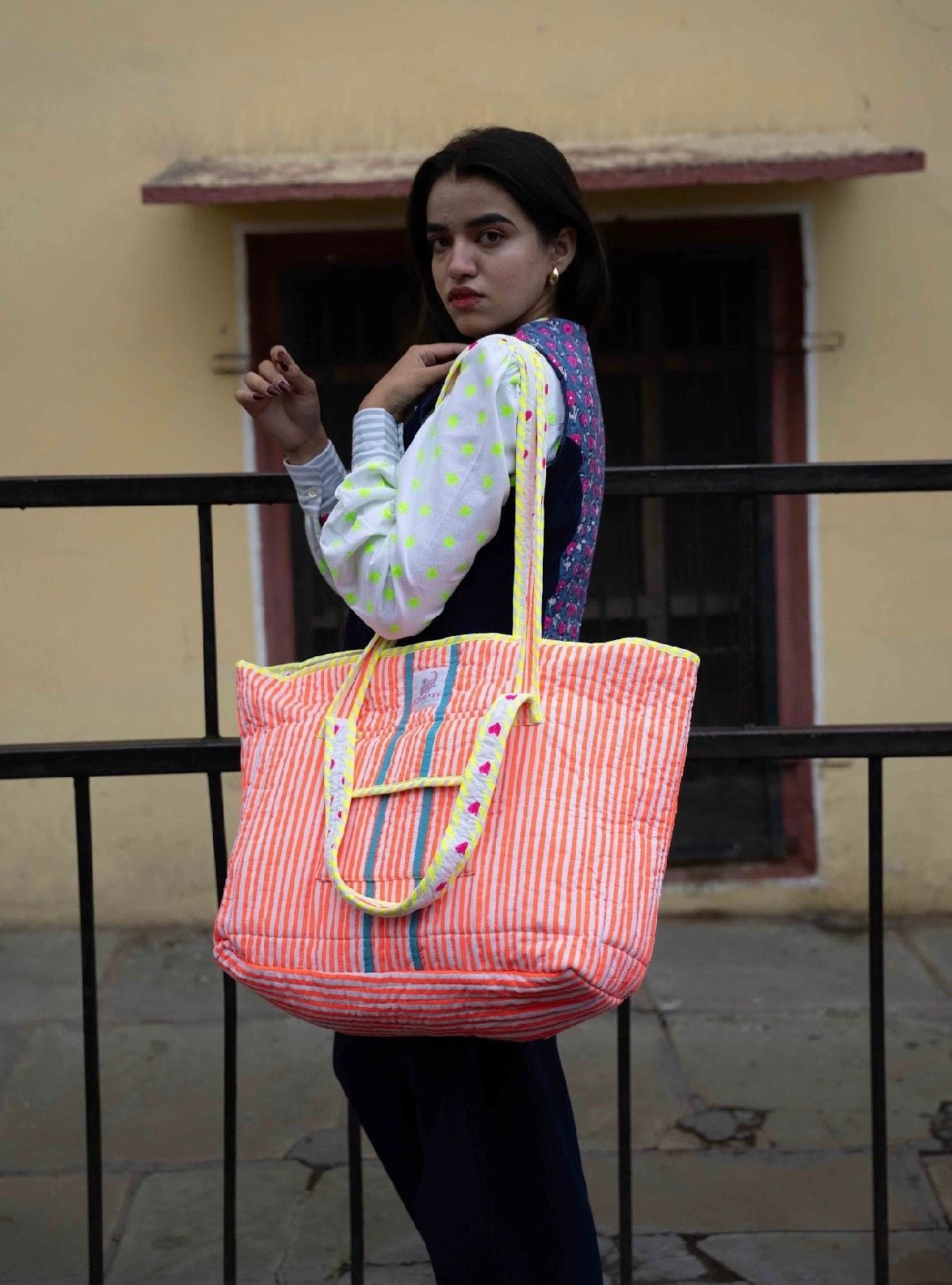 Customised Zipped Travel Tote | Spritz - Bombaby
