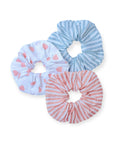 Giant Twill Scrunchies | Spring Pastels - Bombaby