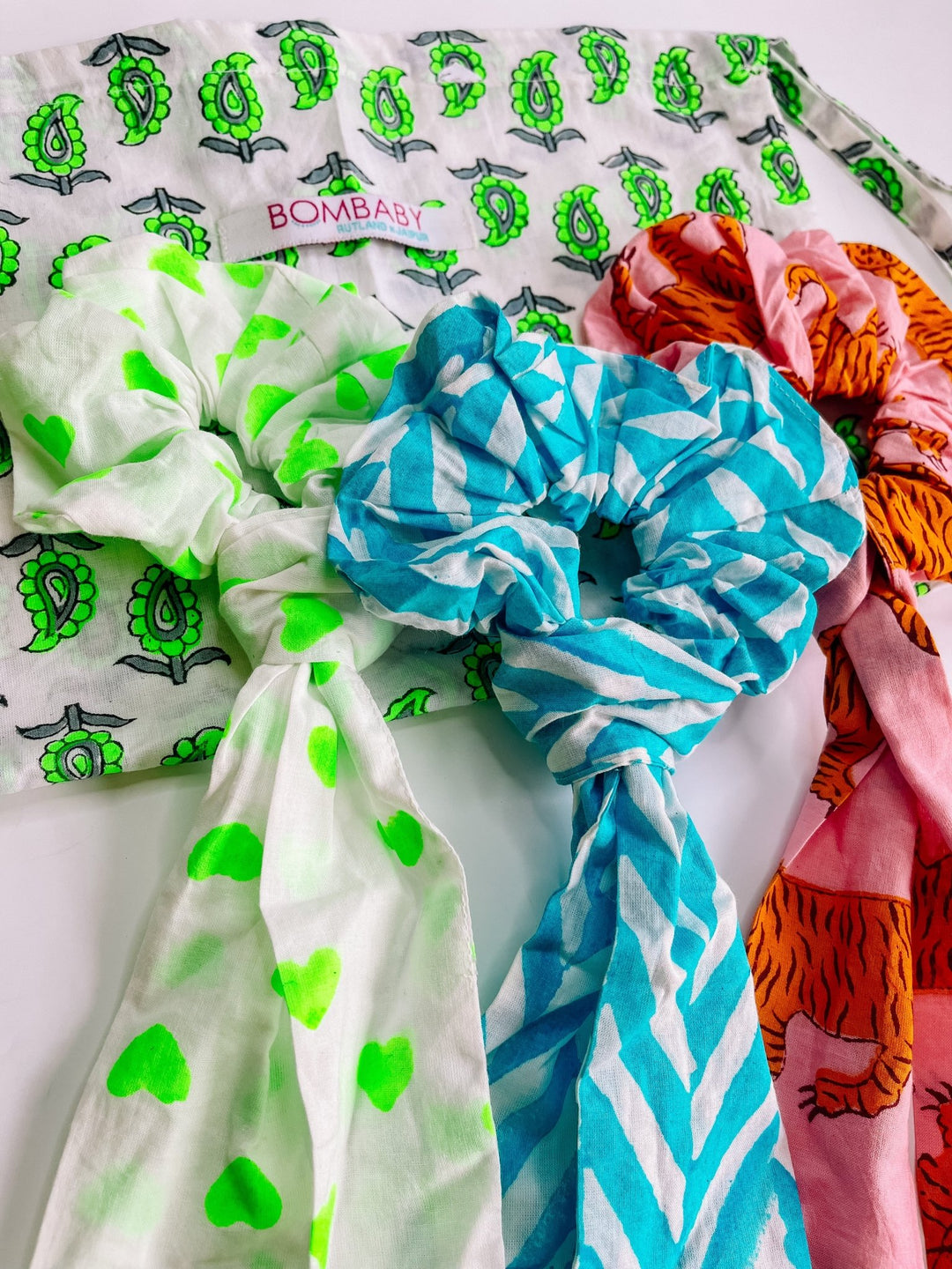 Gift Set | Pretty Ribbon Scrunchies - Bombaby