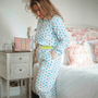 GOTS Organic Twill Pyjamas | Blue Stars - Bombaby