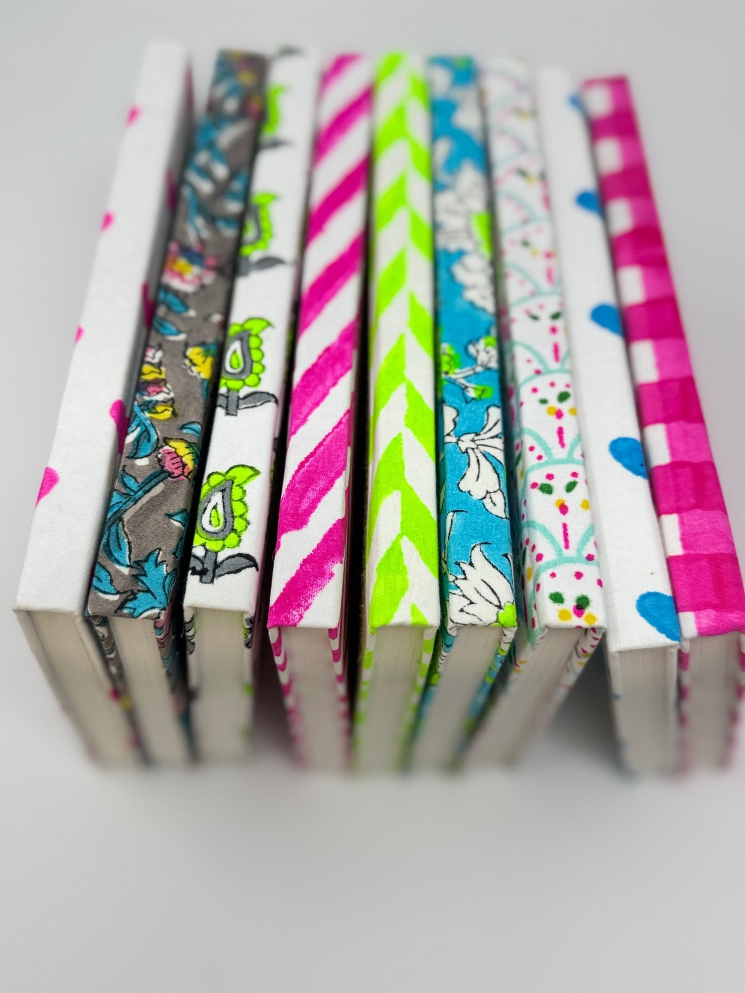 Handmade Block Print Notebooks | Recycled Paper | Bombaby