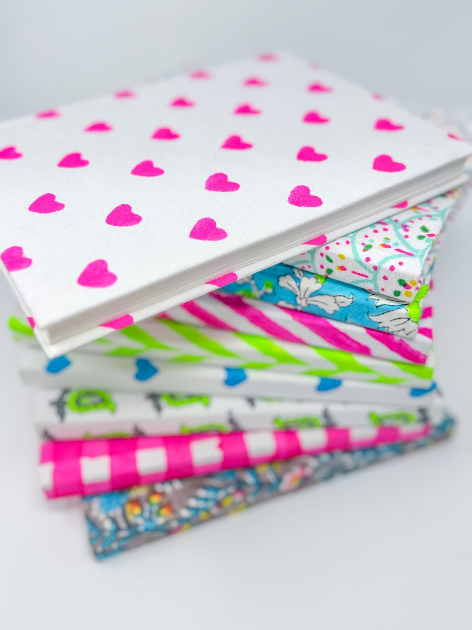 Handmade Block Print Notebooks - Bombaby