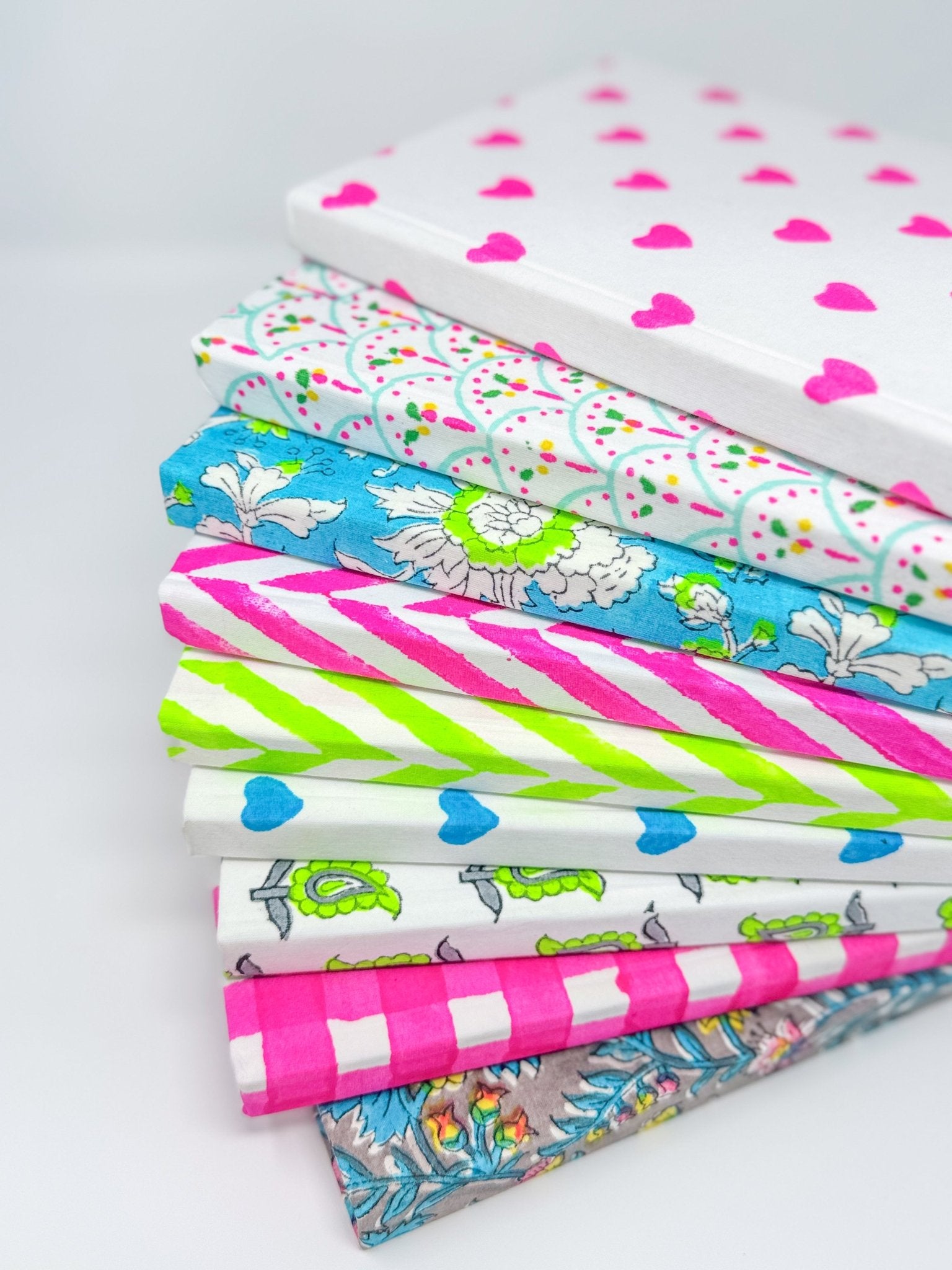 Handmade Block Print Notebooks - Bombaby