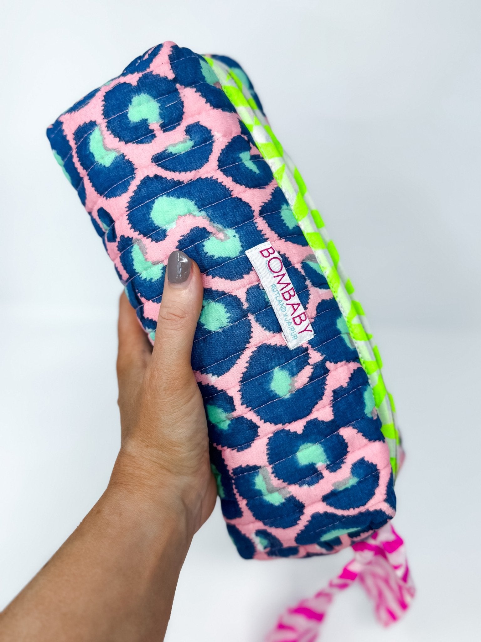 Handmade Quilted Pencil Case | Glamazon - Bombaby