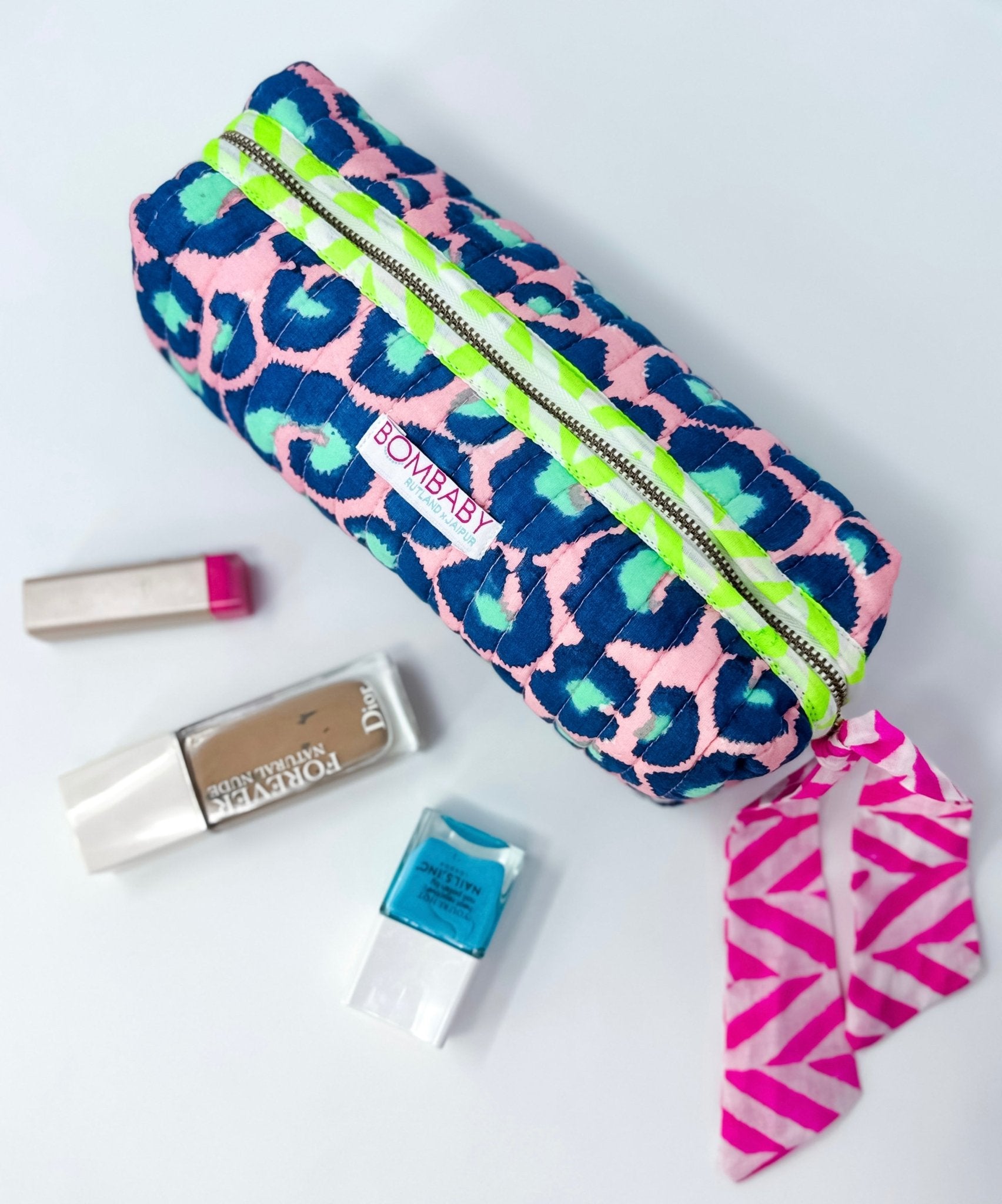 Handmade Quilted Pencil Case | Glamazon - Bombaby