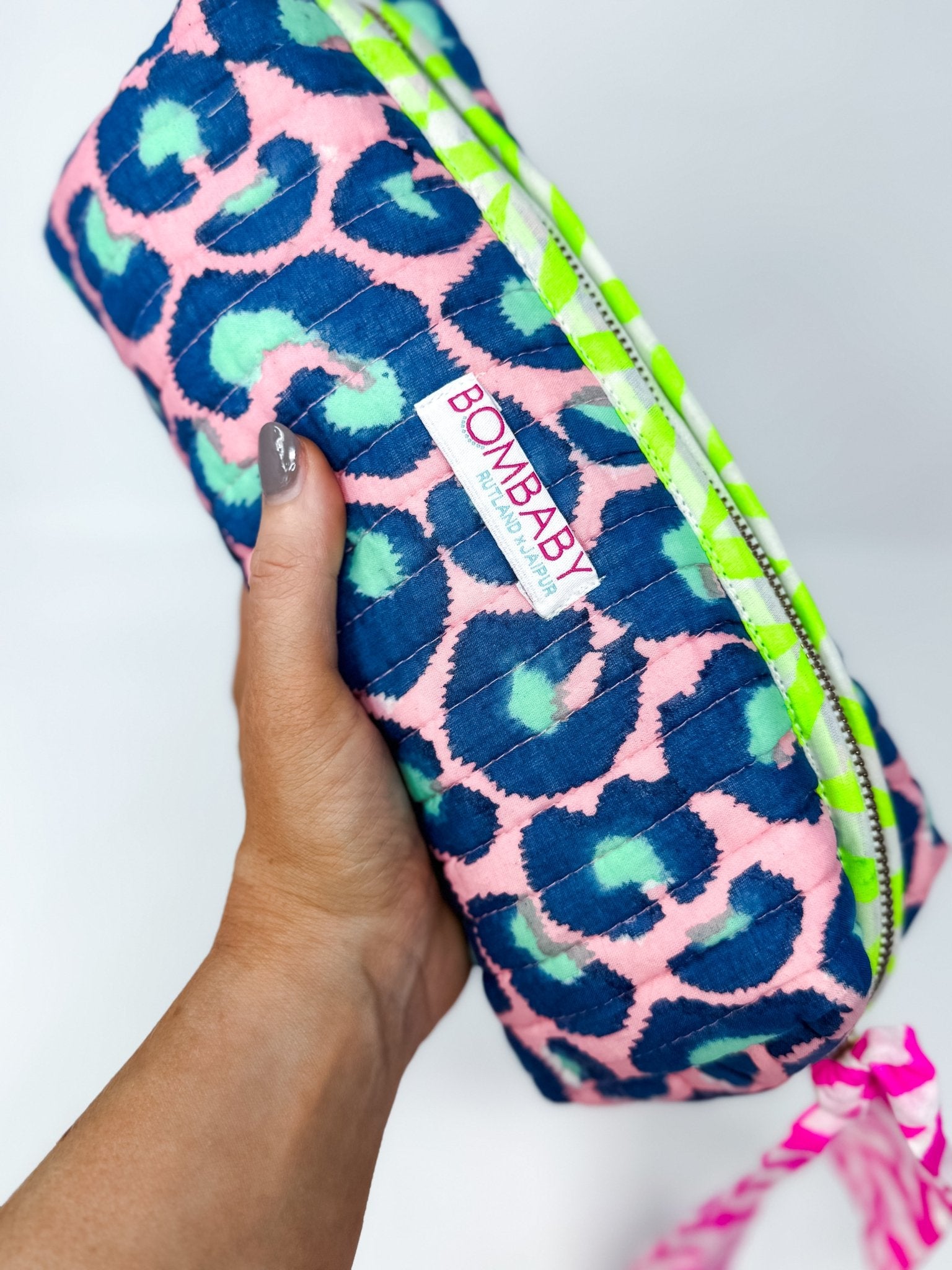 Handmade Quilted Pencil Case | Glamazon - Bombaby