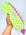 Handmade Quilted Pencil Case | Neon Green - Bombaby