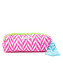 Handmade Quilted Pencil Case | Neon Pink - Bombaby