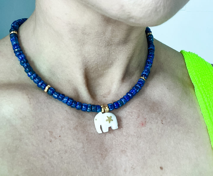 Hathi | Lapis Lazuli Necklace