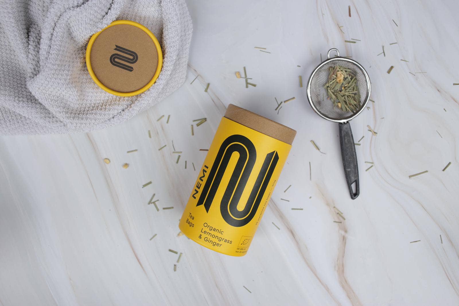 Nemi Teas | Lemongrass & Ginger - Bombaby