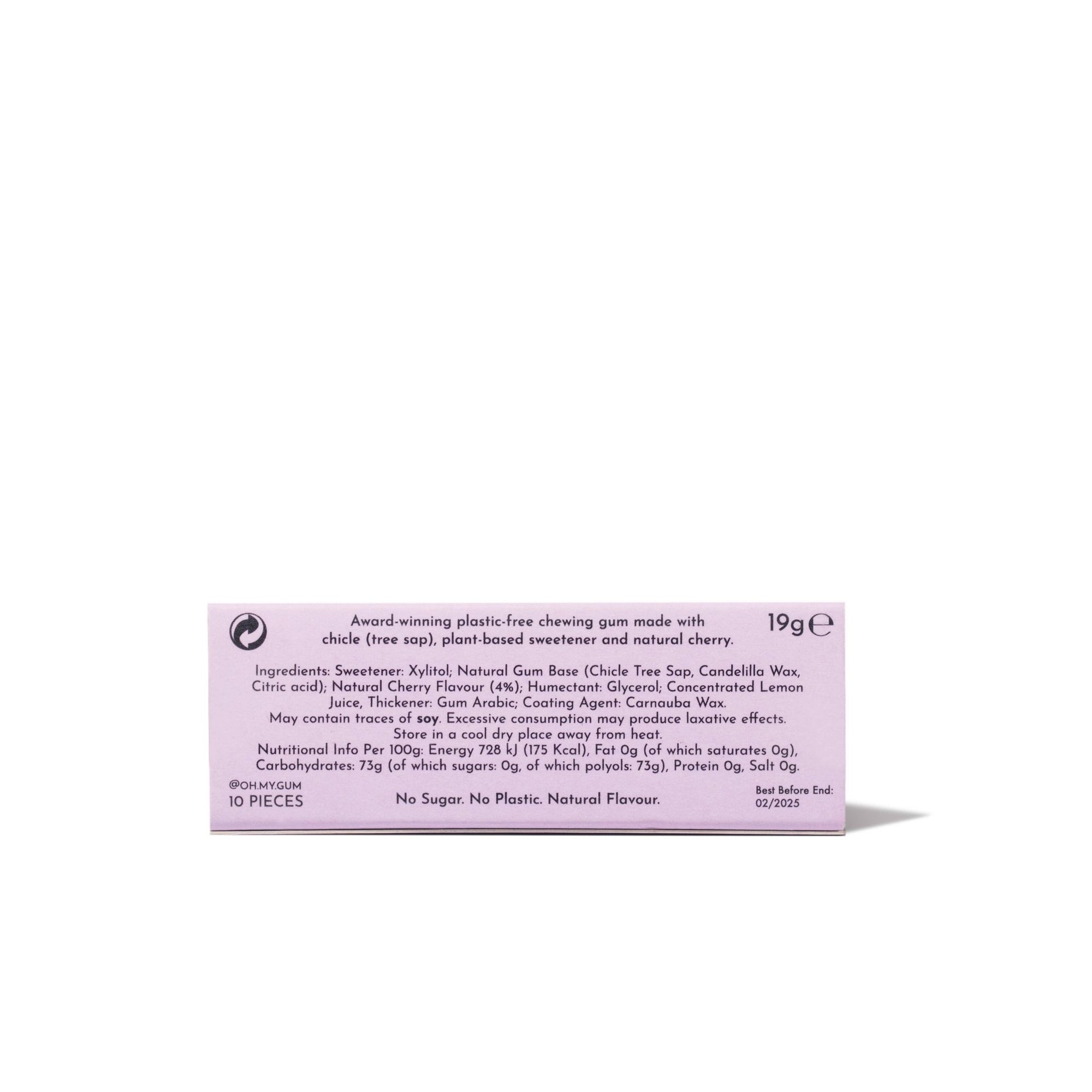 OH MY GUM! | Cherry Chewing Gum - Bombaby