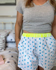 Organic Cotton Boxer Shorts | Blue Stars - Bombaby