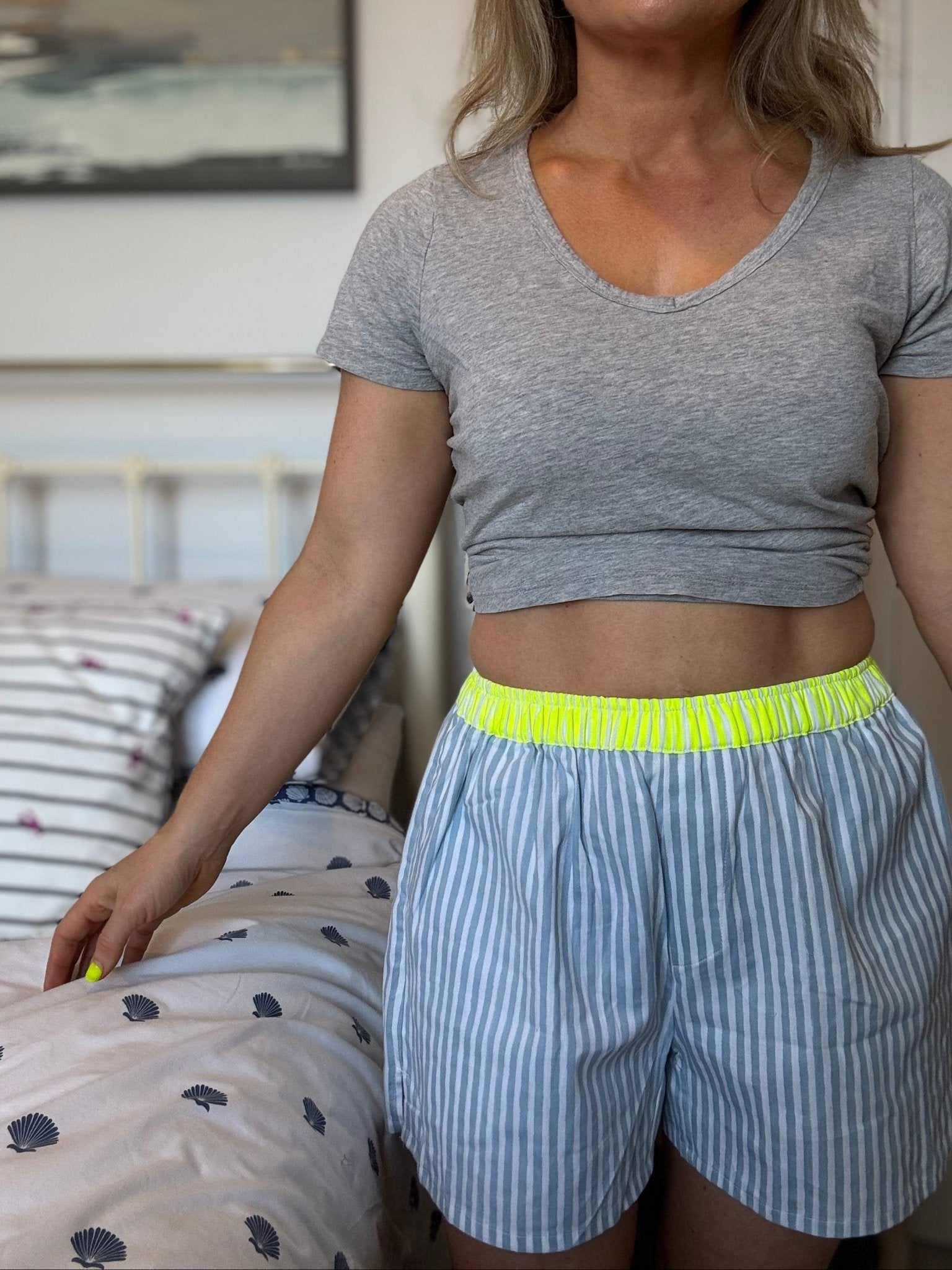 Organic Cotton Boxer Shorts | Starboard - Bombaby