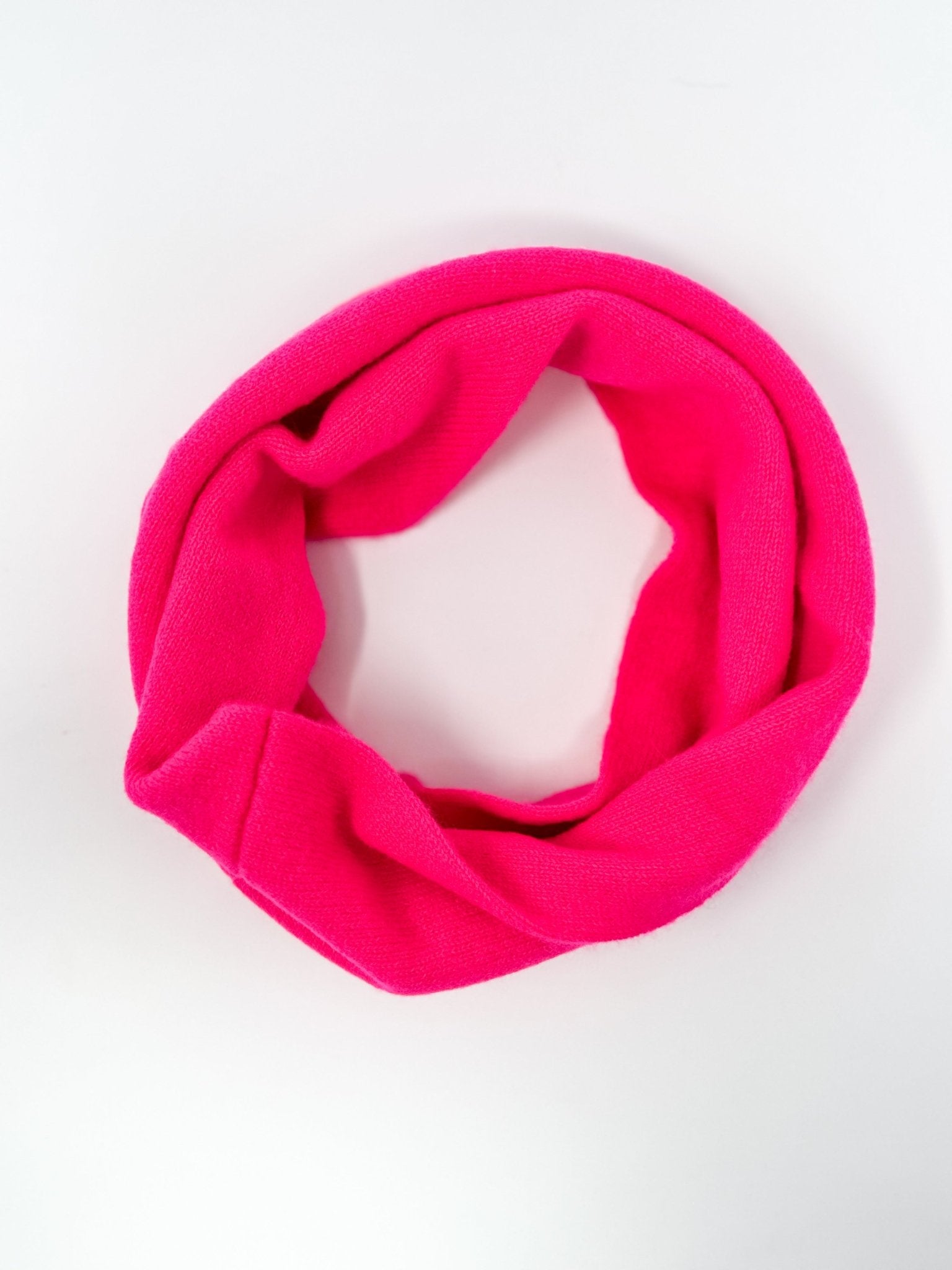Pure Cashmere Headband | Neon Pink - Bombaby