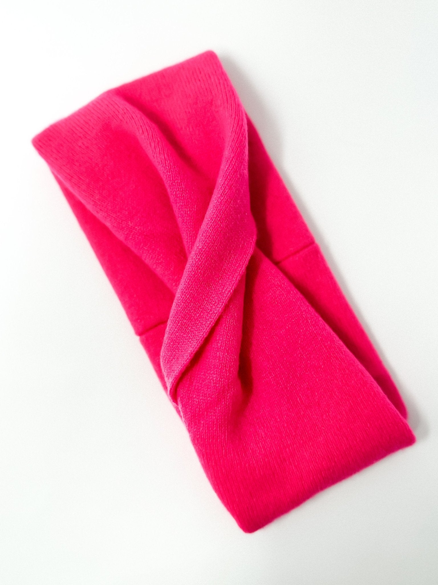 Pure Cashmere Headband | Neon Pink - Bombaby