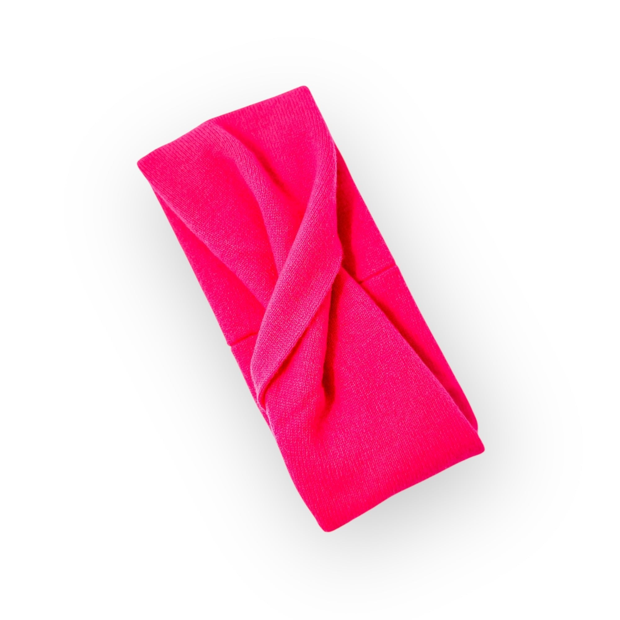 Pure Cashmere Headband | Neon Pink - Bombaby
