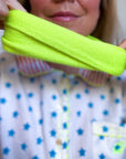 Pure Cashmere Headband | Neon Yellow - Bombaby