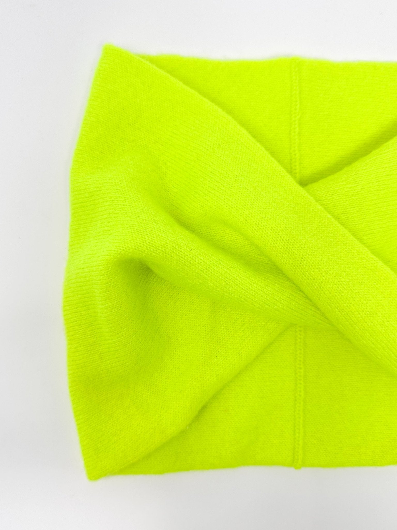 Pure Cashmere Headband | Neon Yellow - Bombaby
