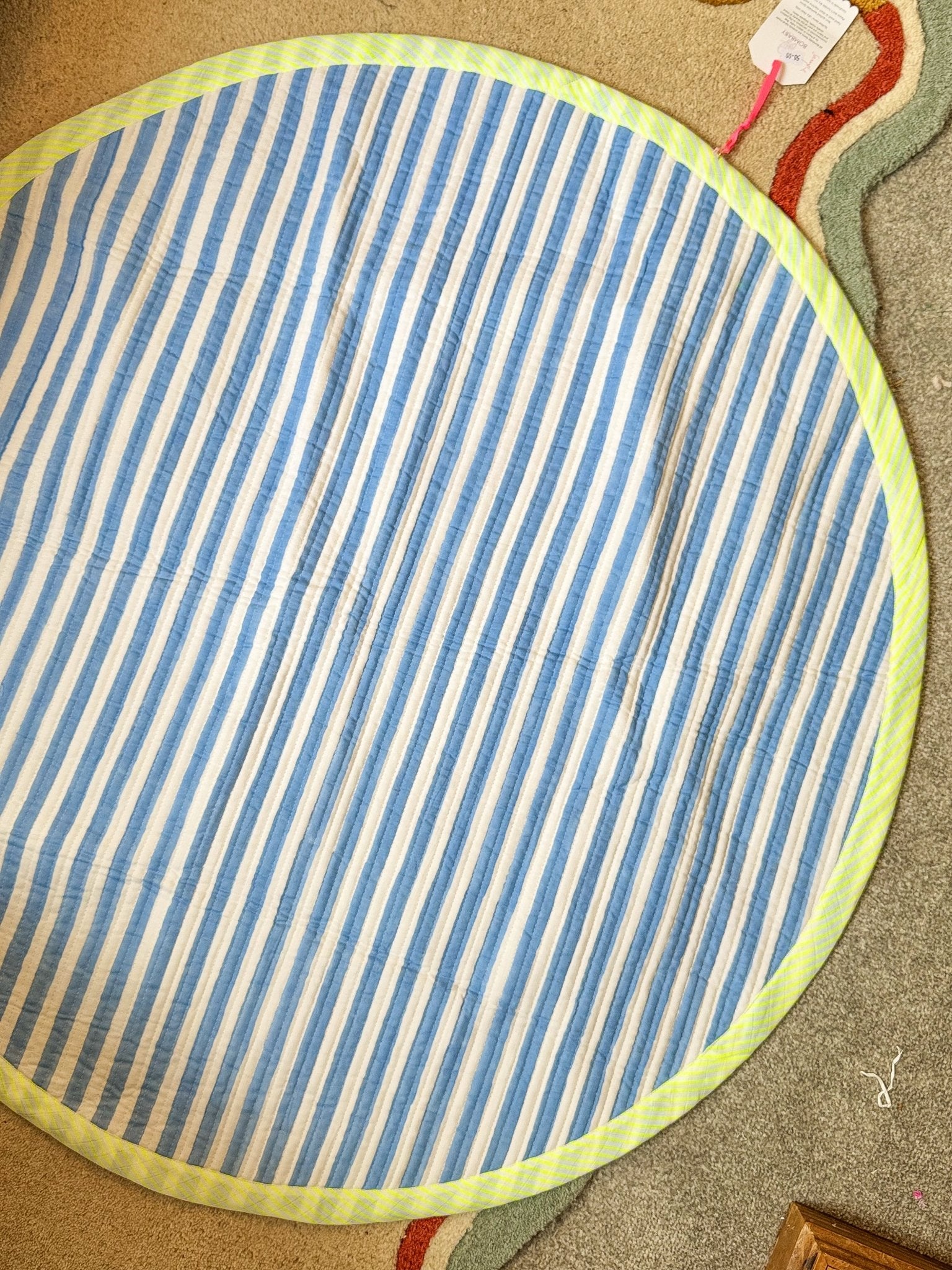 Quilted Baby Play Mat SAMPLE - Bombaby