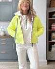 Quilted Jacket | Limoncello - Bombaby