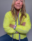 Quilted Jacket | Limoncello - Bombaby