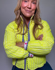 Quilted Jacket | Limoncello - Bombaby