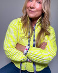 Quilted Jacket | Limoncello - Bombaby