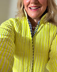Quilted Jacket | Limoncello - Bombaby