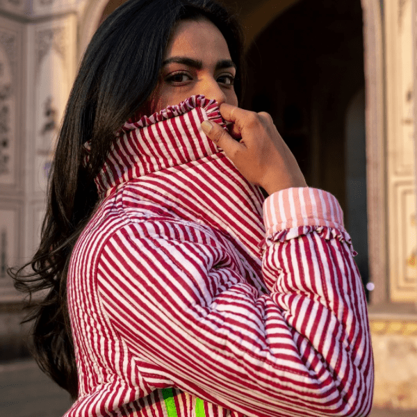 Quilted Jacket | Merlot PRE - ORDER - Bombaby