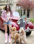 Quilted Jacket | Merlot - Bombaby