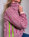 Quilted Jacket | Merlot - Bombaby