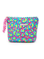 Quilted Make Up Bag | Electric Safari - Bombaby