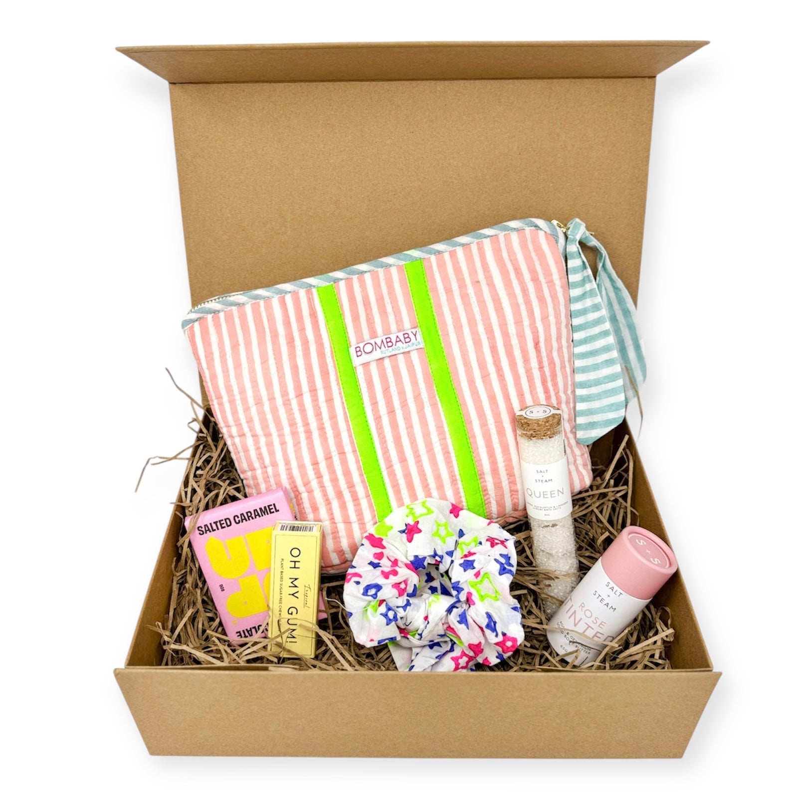 Quilted Make Up Bag | Sunwashed Pink - Bombaby