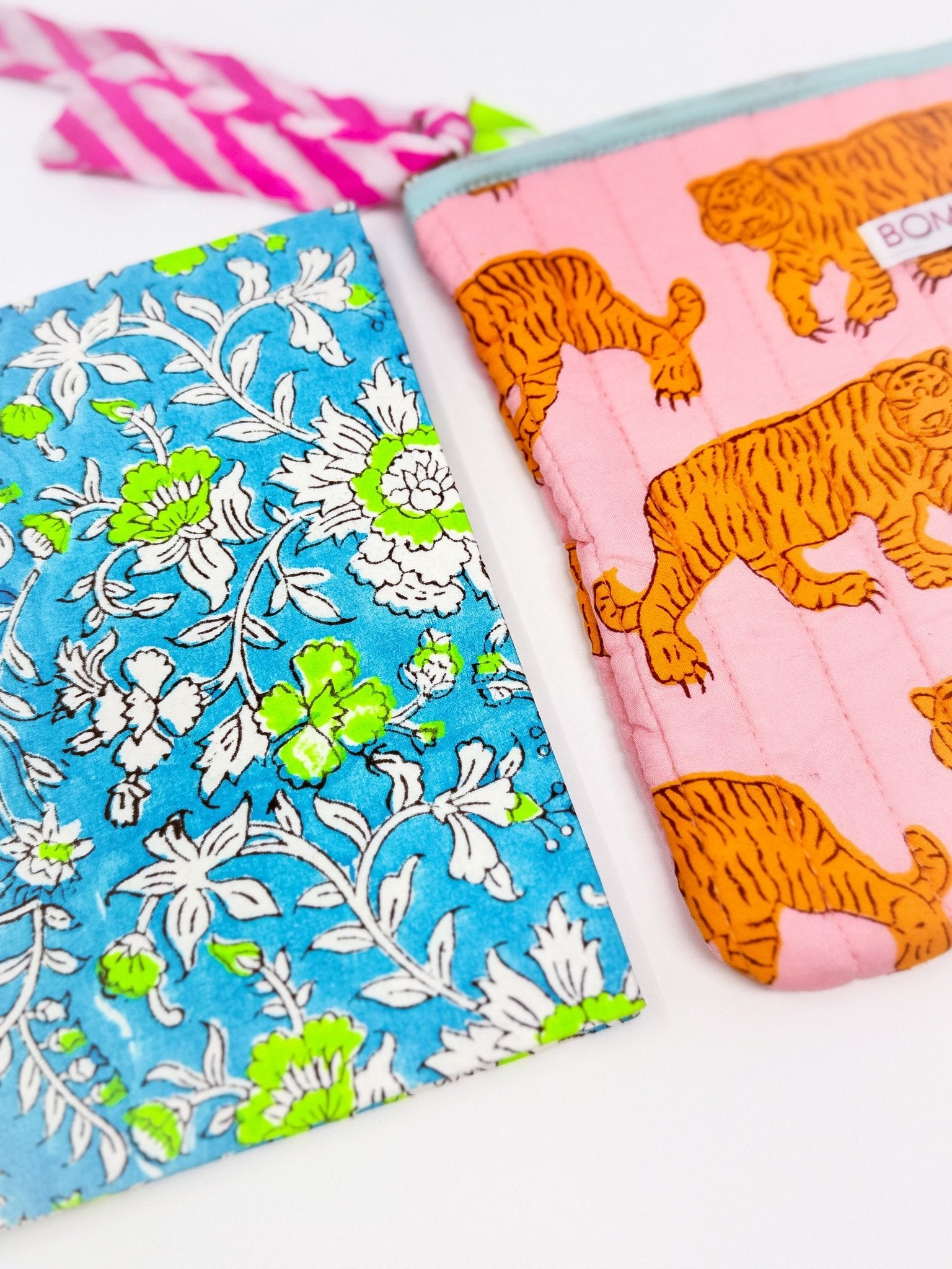 Quilted Pouch & Journal Gift Set | Ltd Ed Gift For Teachers - Bombaby